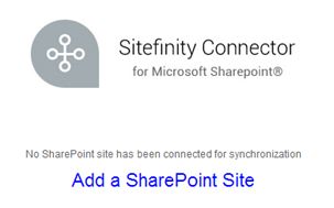 Add a SharePoint Site
